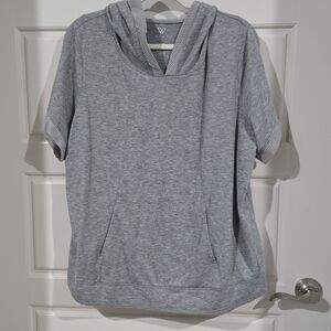Livi Active Heather Gray Short Sleeve Top